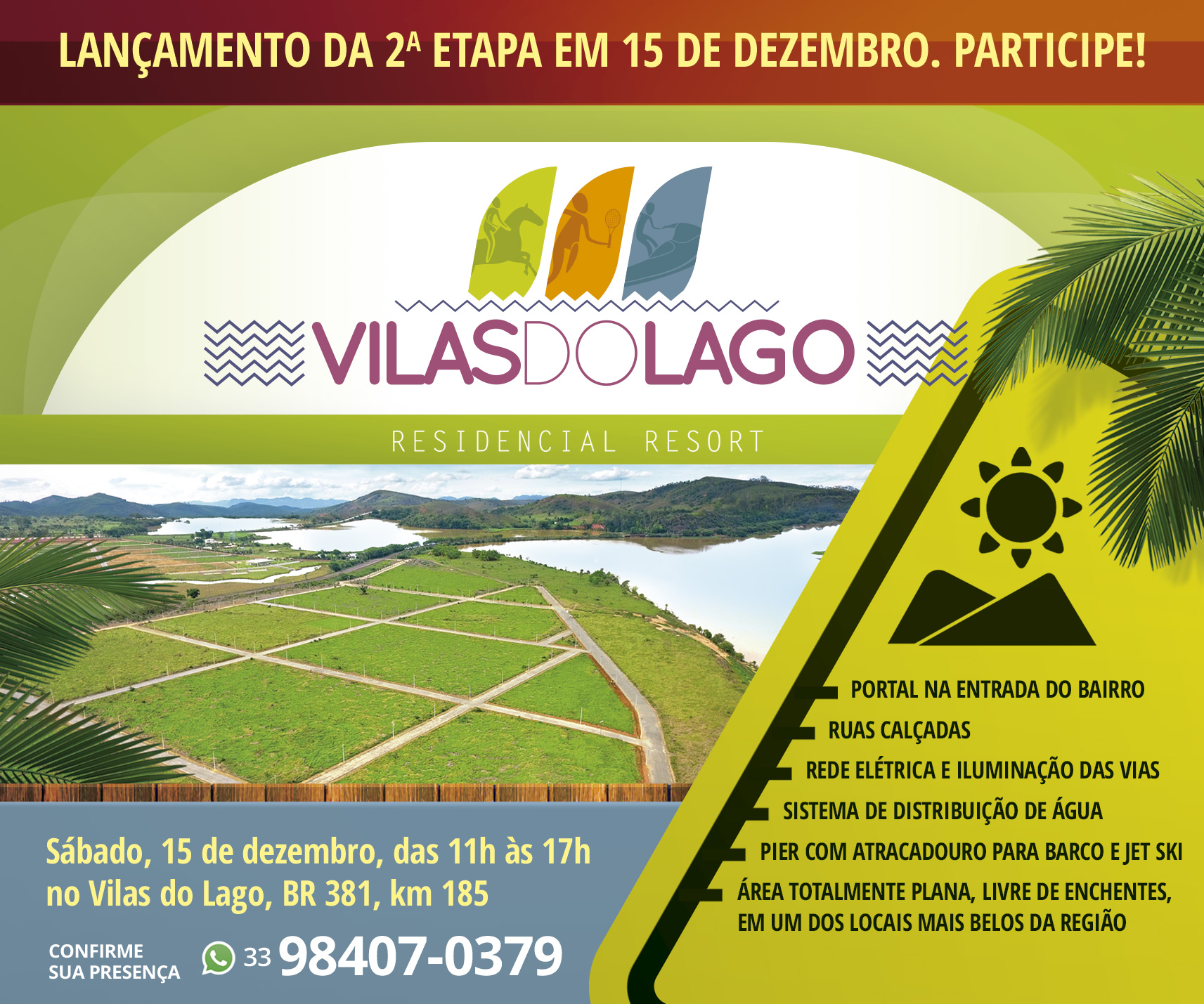 Convite Evento Aberto Ao Público Vilas Do Lago 4633